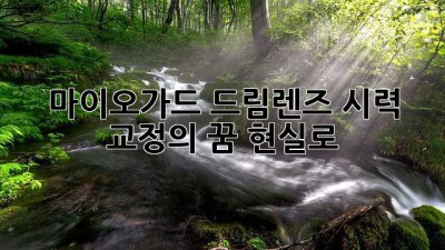 👀 마이오가드 드림렌즈: 시력 교정의 꿈, 현실로! ✨